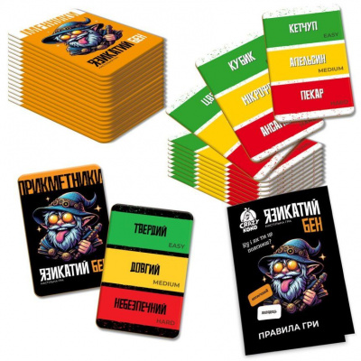 Гра настільна, розважальна Язикатий Бен Crazy Koko 14+ (укр) Vladi Toys VT5903-04