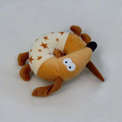 Подушка під шию Собака з зірочками, 38х27 см Селена 175