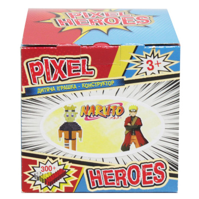 Конструктор Pixel Heroes: Наруто, 424 дет. VitaToys VTK 0019
