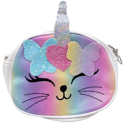 Сумочка дитяча Котик 19*15*6 см (Білий) MIC C2224