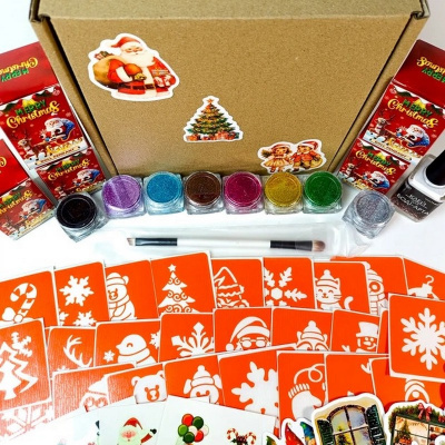 Подарунковий набір "Різдвяне диво: Чарівний Подарунок" gift-box-christmass-5kids