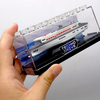 Модель – Круїзний лайнер (БІЛИЙ), Масштаб моделі 1:64 TechnoDrive 250420CG