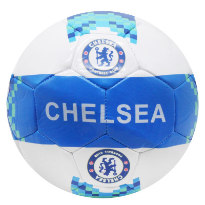 М'яч футбольний розмір №5, синій miBalon FB20144