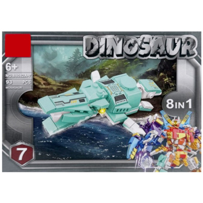 Дитячий конструктор "Dinosaur" 88082A-7, 93 деталі