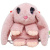 Мʼяка іграшка-рюкзак Кролик (рожевий) Копиця 00205-10