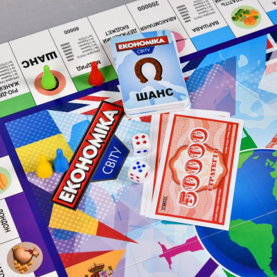 Настільна гра Економіка світу (укр) Strateg 31028