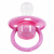 Пустушка силіконова, рожевий, 6-12 міс Lindo Pk 075/6-12
