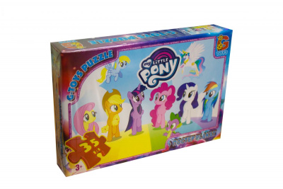 Пазли My little Pony: персонажі, 35 ел Gtoys MLP013