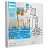 Набір для творчості: Розвиваюча розмальовка з гіпсовими фігурками Зоопарк (25x25 см) Riviera Blanca КГ-012