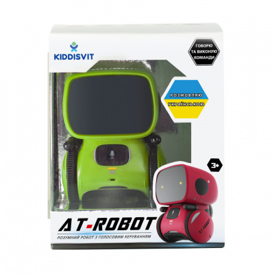Інтерактивний робот AT-Robot AT001-02-UKR з голосовим керуванням