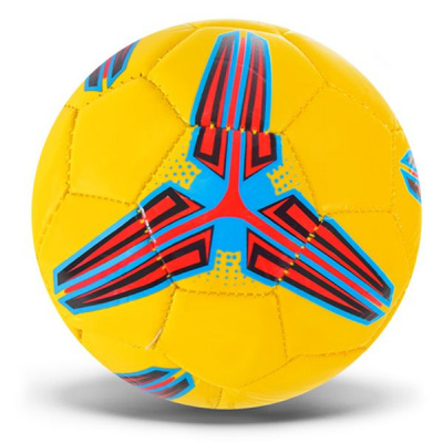 Мʼяч футбольний №2, матеріал PVC (жовтий) MIC FB2481