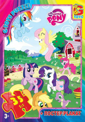 Пазли My Little Pony: ферма, 35 ел Gtoys MLP011