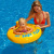 Надувний круг-плотик для плавання зі спинкою (70 см) Intex 56585