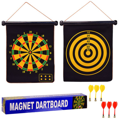 Дартс магнітний тканинний 15 з дротиками, в коробці MIC DM1501