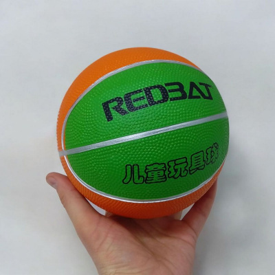 Мʼяч баскетбольний дитячий, d=19 см (помаранчево-зелений) MIC 2-3LBS
