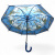 Парасолька, довжина - 67 см; діаметр купола -  (БЛАКИТНА) MIC д6001/0