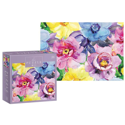Пазли Flowers 2, 500 элем. (33х46 см) InterDruk 326034