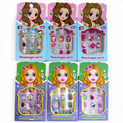 Набір накладних нігтів Girly Nail Set MIC CN-107