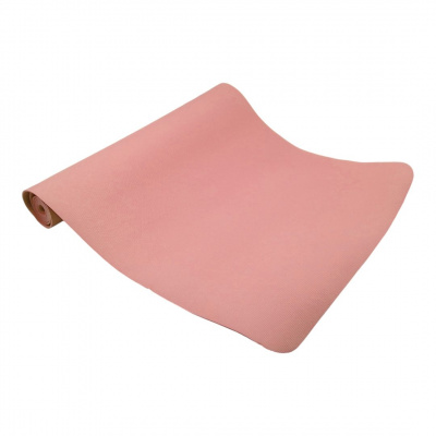 Килимок для йоги та фітнесу, 173 х 61 см (кораловий) MIC YM0103