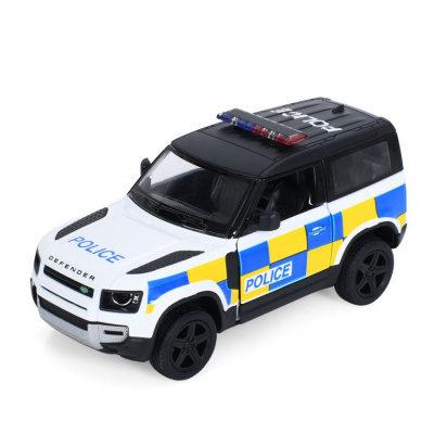Машинка інерційна Джип Land Rover Defender 90 KT5428WP відчиняються двері, 1:36