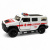 Машинка металева АВТОПРОМ. HUMMER AMBULANCE (БІЛА) Автопром AP4388