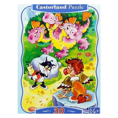 Пазли Небачені звірі, 30 елементів Castorland B-PU03221