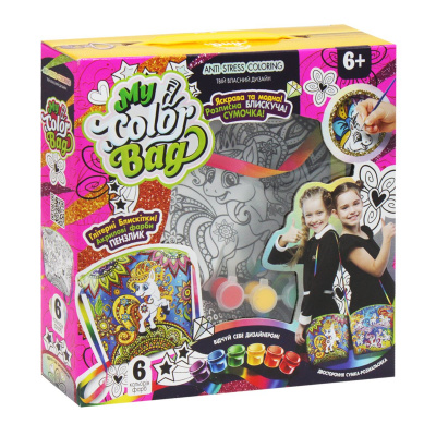 Набір для креативної творчості My Color Bag, укр Dankotoys mCOB-01-02U