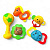 Набір брязкалець Baby Rattle в пакеті, 5 штук Wei Xing Da A799A