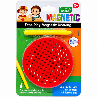Магнітна дошка Magnetic Drawing (ЧЕРВОНИЙ) MIC 380-11