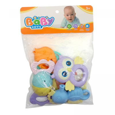 Набір брязкалець 5 штук в пакеті Baby Toys 508-108