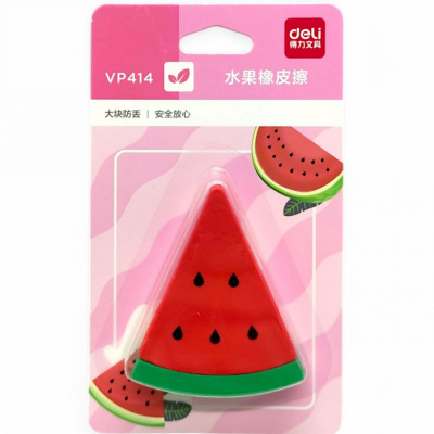 Ластик-стирачка Овочі та фрукти, мікс видів Deli VP414