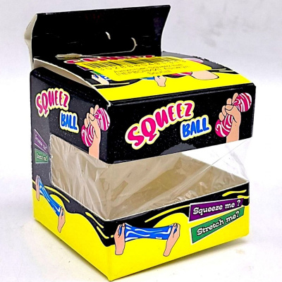Іграшка - антистрес Squeez ball (ПРОЗОРИЙ) MIC Squball