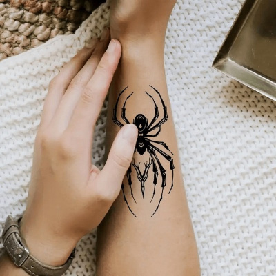 Набір дитячих тимчасових татуювань "Чорні міні №4" black-tattoo-mini-set-4-H