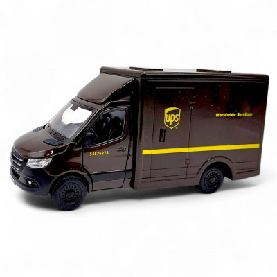 Модель легкова MERCEDES-BENZ Sprinter (UPS Edition) 5ʼʼ Kinsmart KT5476W