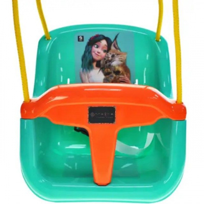 Гойдалка підвісна Мавка з канатами qbee QB001-301