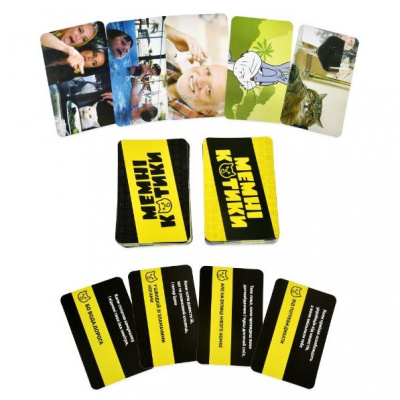 Настільна гра Мемні котики 16+ (укр) Strateg 30734