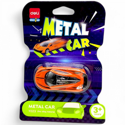 Машинка металева Deli Urban cars (помаранчева) Deli EY023