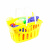 Кошик з фруктами (жовта) Toys Plast ИП.18.001