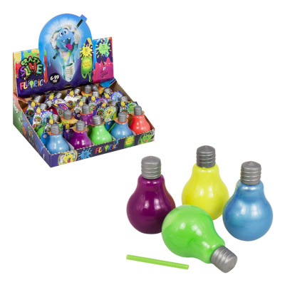 Лизун-соплі Crazy Slime Fluoric: Лампочка (укр) Dankotoys SLM-07-01U