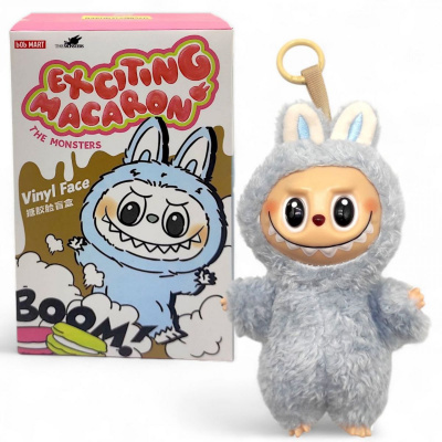 Лабубу брелок Vinyl Face Blind Box (голова не повертається), в пакеті та коробці, мікс MIC 712533