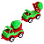 Дитячий бетонозмішувач "Mini Matik" 002/3BMS(Green) обертовий барабан, 13,5 см