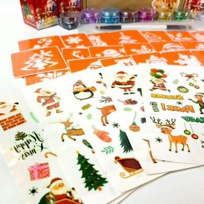 Подарунковий набір "Різдвяне диво: Чарівний Подарунок" gift-box-christmass-5kids