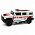 Машинка металева АВТОПРОМ. HUMMER AMBULANCE (БІЛА) Автопром AP4388