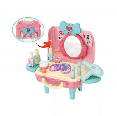 Сумочка-трюмо, 24 предмети (фен, гребінець, флакони) JD Toys 3666