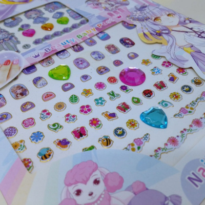 Наліпки на нігті Nail Sticker аніме MIC S1-1