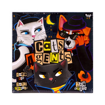 Настільна гра Cats Agents ', укр Dankotoys G-CA-01-01U