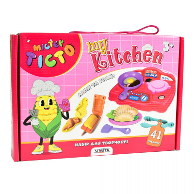 Набір для творчості Містер тісто. My Kitchen Strateg українською мовою Strateg 41025