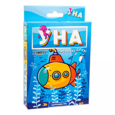 Настільна гра Уна: Морські друзі (укр) Strateg 30449