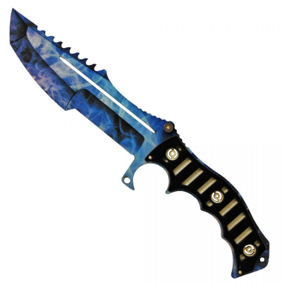 Ніж Мисливський CS GO (Crystall fade) Сувенир-Декор HUN-C