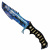 Ніж Мисливський CS GO (Crystall fade) Сувенир-Декор HUN-C